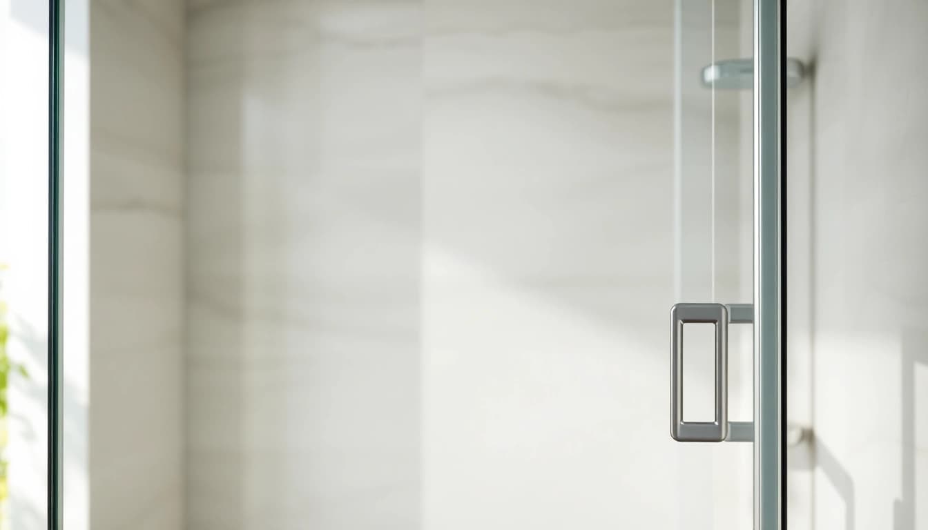 Explore a beautifully designed wet room shower screen enhancing modern bathroom aesthetics.