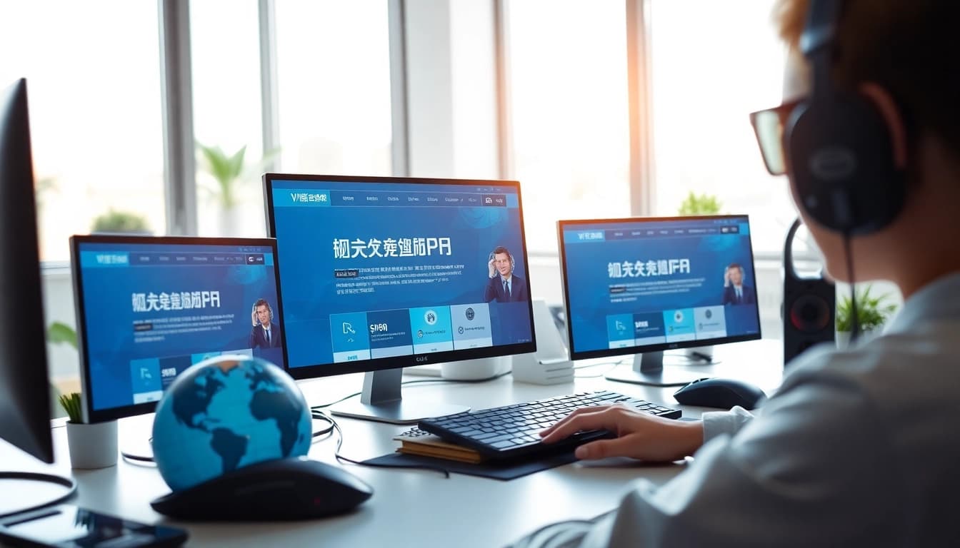 快连官网在现代设备上的展示，体现全球连通性与 VPN 服务的创新。