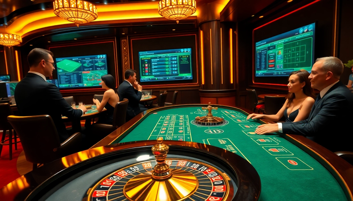 Experience excitement at the Bugatti8 casino with luxurious gaming tables and thrilling action.