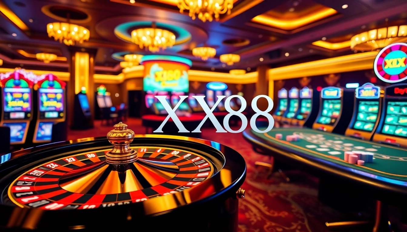 Experience the excitement of gambling with XX88 at a luxurious casino.