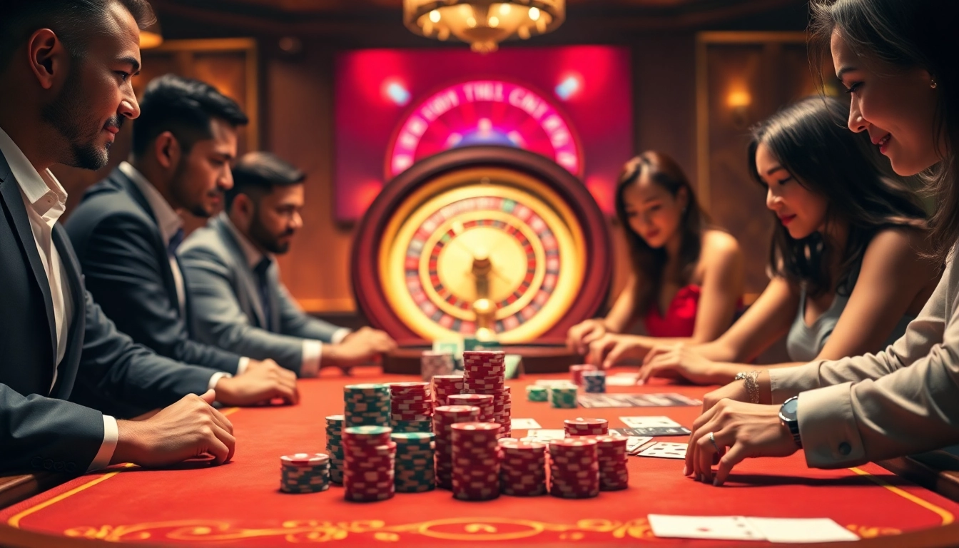 S8 chips stacked on an elegant poker table, with thrilling gameplay in a luxurious casino setting.