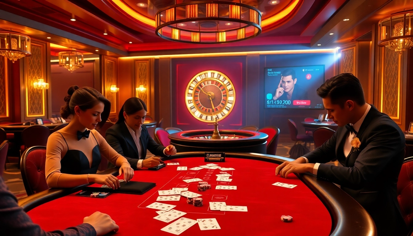 High-stakes poker game at a luxury casino featuring elements from https://gamemanclub.wiki.
