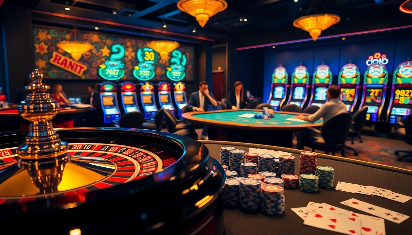 Experience thrilling casino action at go88.audio with vibrant roulette and poker gameplay.