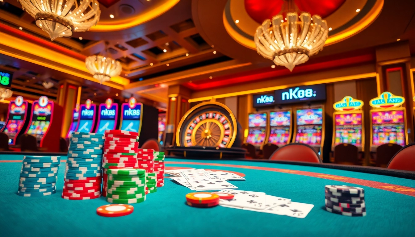 Experience the thrill at nk88 with vibrant casino games and high-stakes action.
