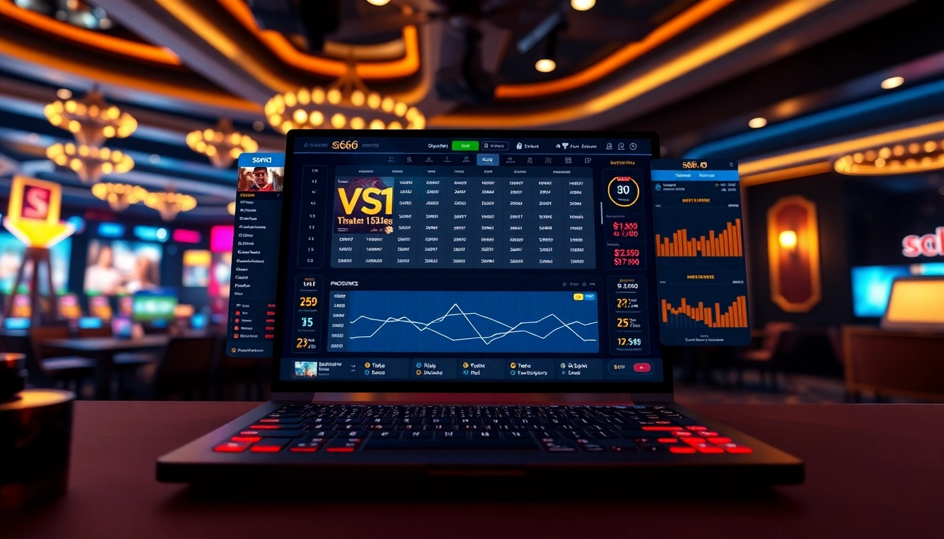 Interactive online betting platform interface representing the gaming experience at s666.nyc.