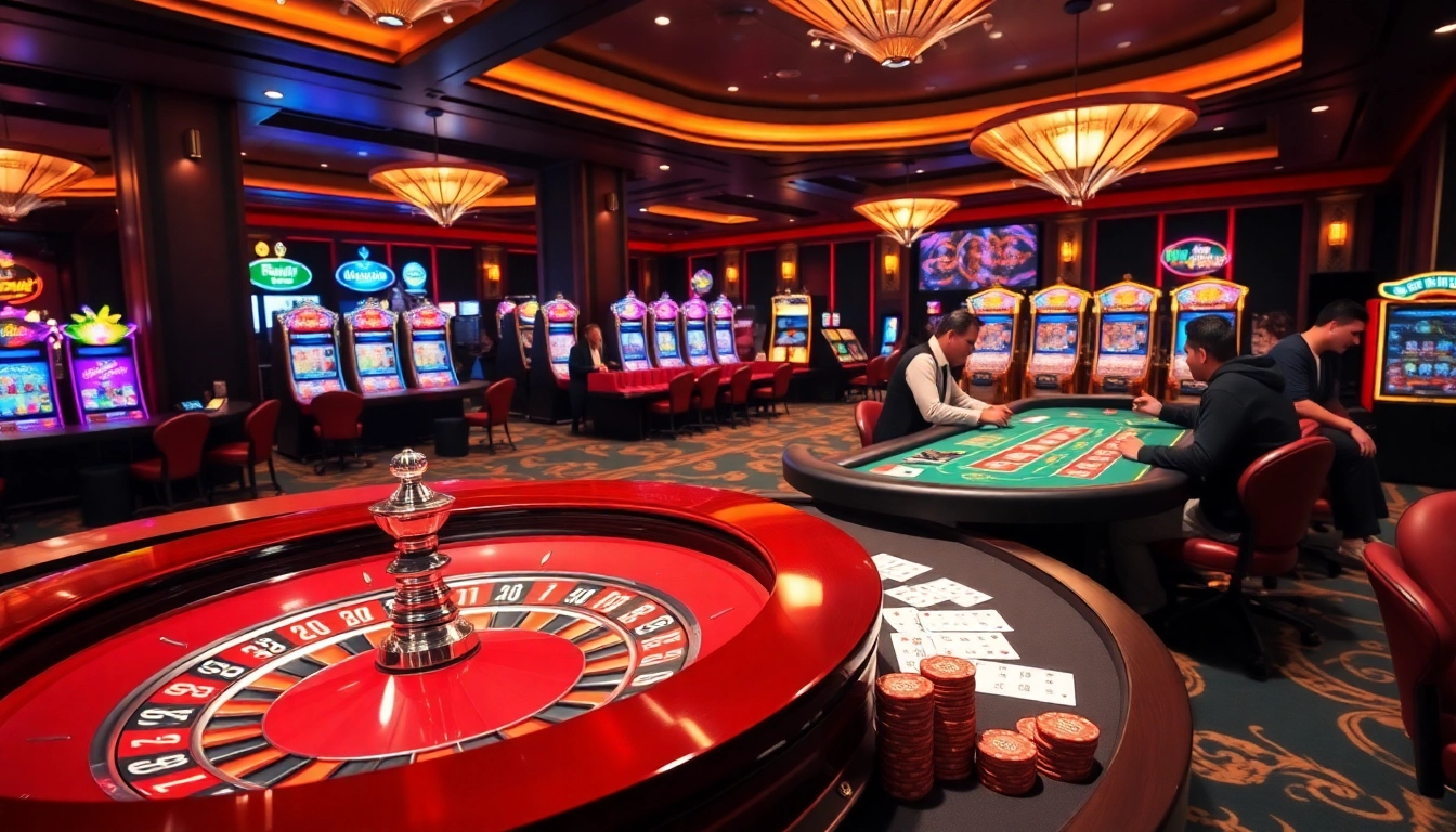 GG88 online casino featuring dynamic poker games and vibrant slot machines.