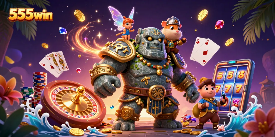 Experience thrilling action with 555win in a magical casino realm.